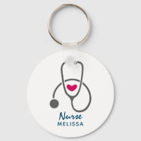 Stylish Grey Nursing Stethoscope Illustration