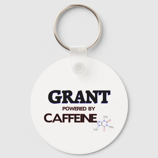 Porte-clés Subvention alimentée par la caféine (Recto)