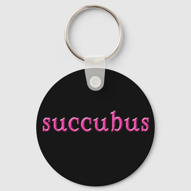 Porte-clés SUCCUBUS Succubus Halloween Tee (Recto)