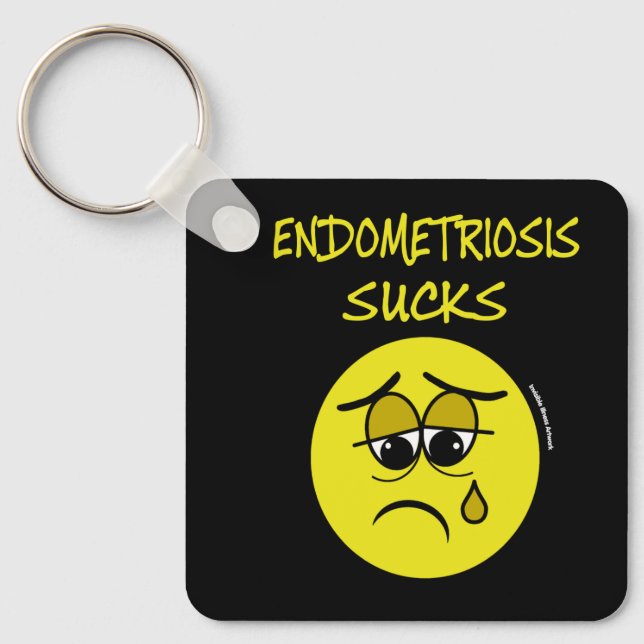 Porte-clés SUCKS...Endometriose (Recto)