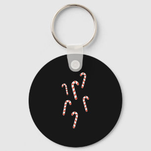Porte-clés Sucre de canne Noël