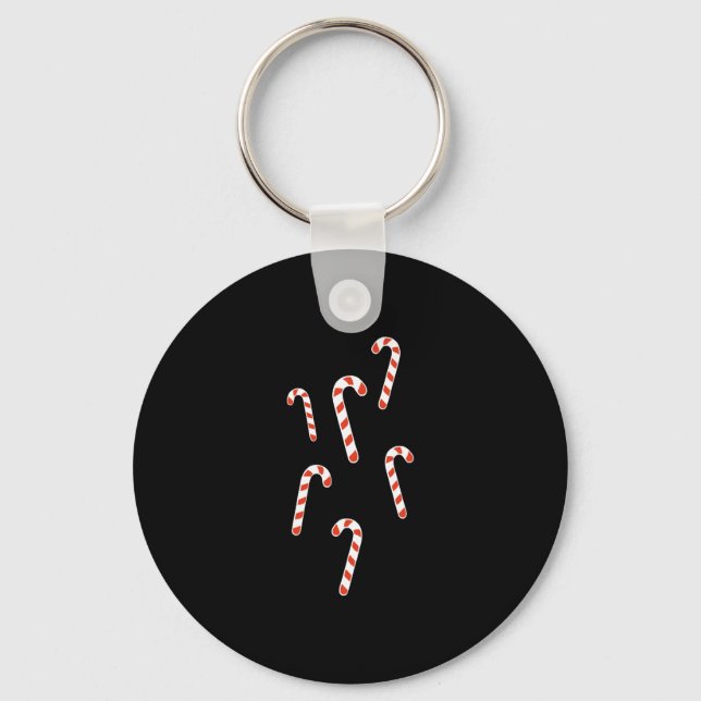Porte-clés Sucre de canne Noël (Recto)