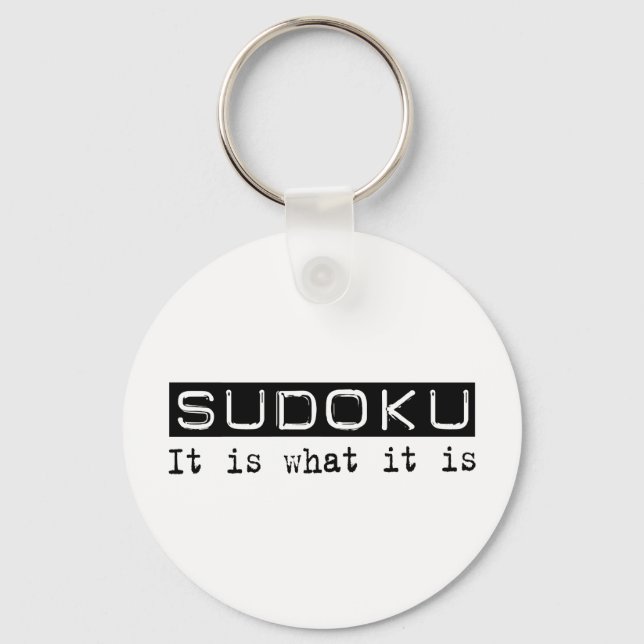 Porte-clés Sudoku C'Est (Recto)