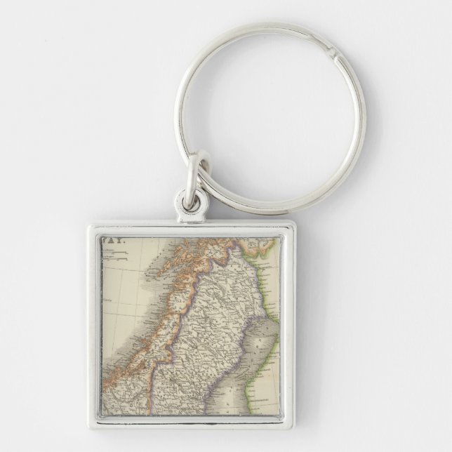 Porte-clés Suède et Norvège 6 (Devant)