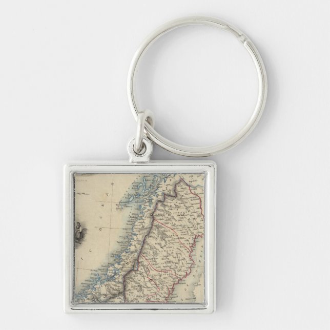 Porte-clés Suède et Norvège 8 (Devant)