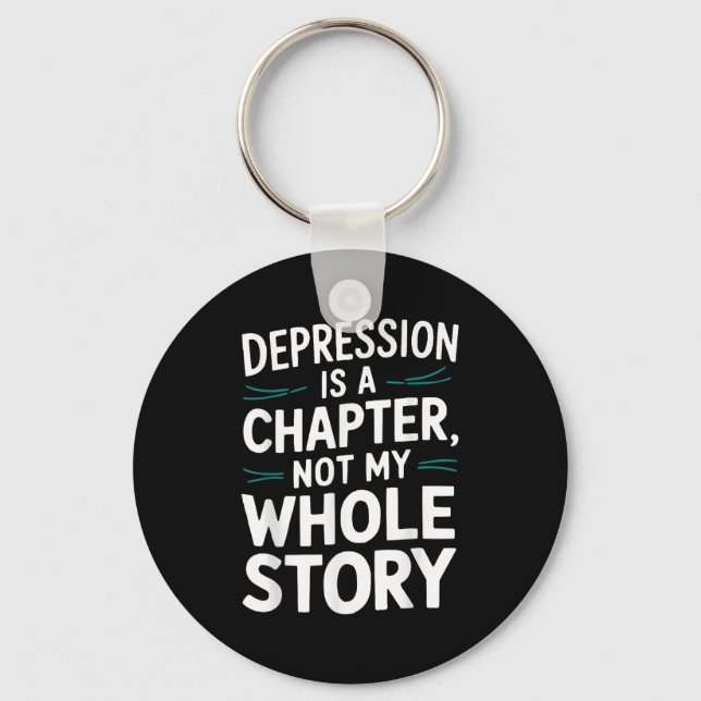 Porte-clés Suicide Awareness Depression Anxiety Mental Health (Recto)