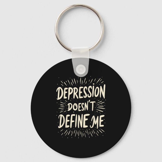 Porte-clés Suicide Awareness Depression Anxiety Mental Health (Recto)