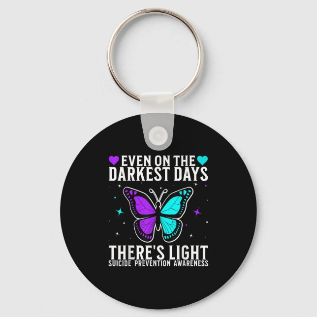 Porte-clés Suicide Awareness Suprt Suicide Prevention Awarene (Recto)