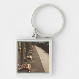 Porte-clés Suisse, canton du Tessin, Lugano. Bord du lac
