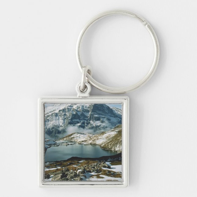 Porte-clés Suisse, Grindelwald, Alpes bernoises, Vue (Devant)