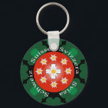 Porte-clés Suisse Svizzera Svizra<br><div class="desc">Vous trouverez ce chanteur-clé dans les quatre langues nationales et, bien sûr, en anglais.</div>