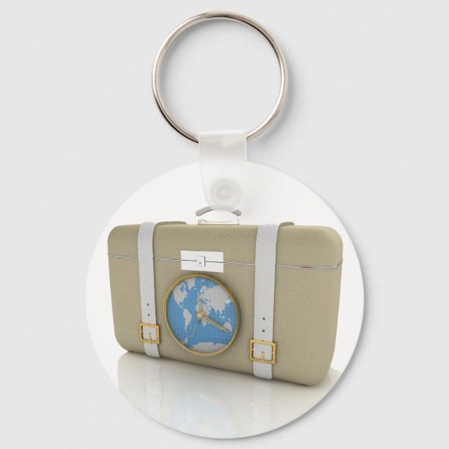 Porte-clés Suitcase For Travel Keychain (Recto)