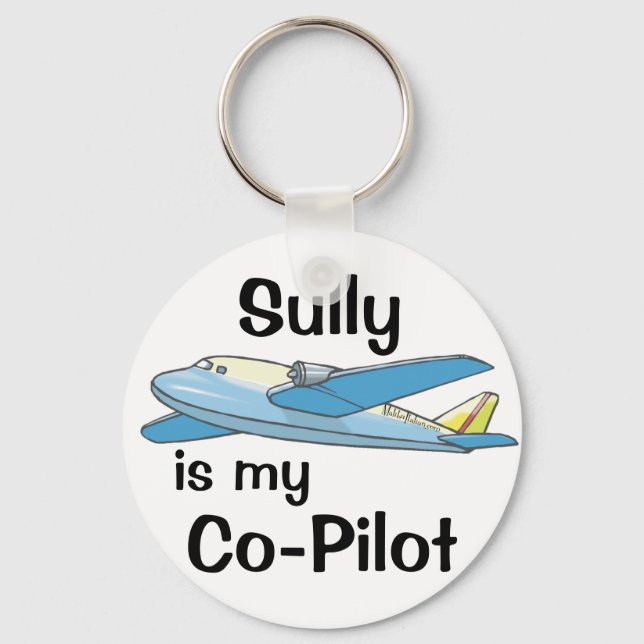 Porte-clés Sully Est Mon Copilote (Recto)