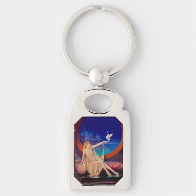 Porte-clés Sultana la concubine du sultan arabe 1925 (Devant)