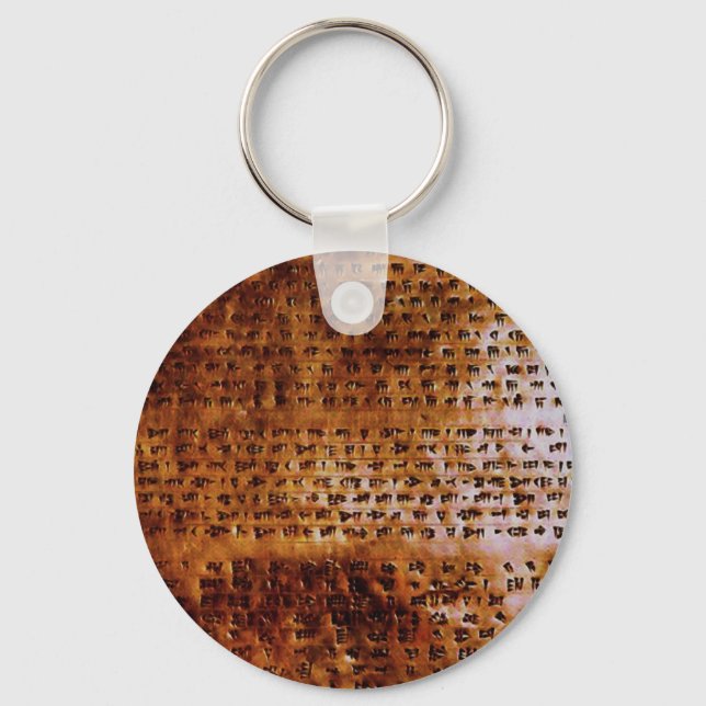 Porte-clés SUMERIAN CUNEIFORM ÉCRIRE Porte - clé cadeau (Recto)