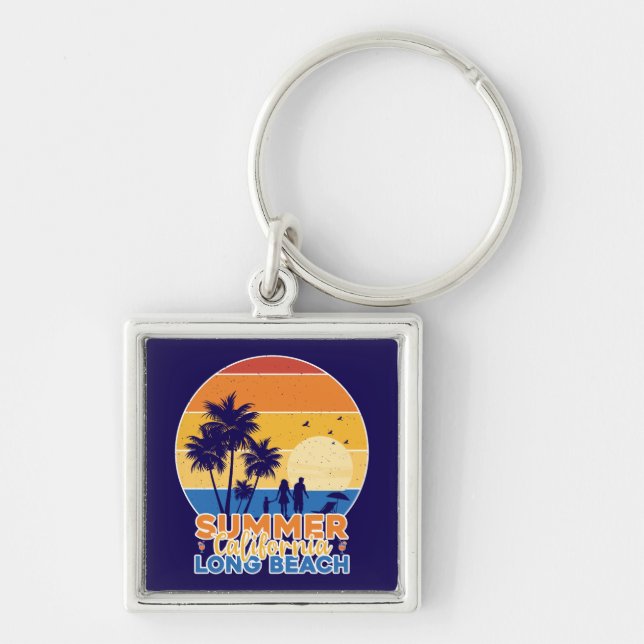 Porte-clés Summer California Long Beach-66594 (Devant)
