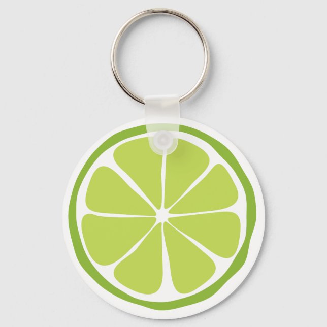 Porte-clés Summer Citrus Lime Keychain (Recto)