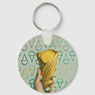 Porte-clés Summer ice cream lovers
