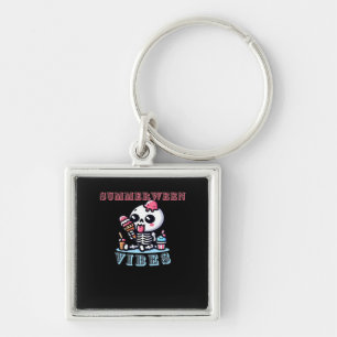 Porte-clés Summerween IceCream Skeleton Classic