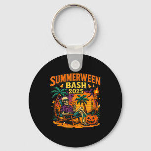 Porte-clés Summerween Sh 2025 Skeleton Beach Party Halloween