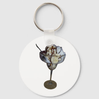 Porte-clés Sundae au chocolat à la banane