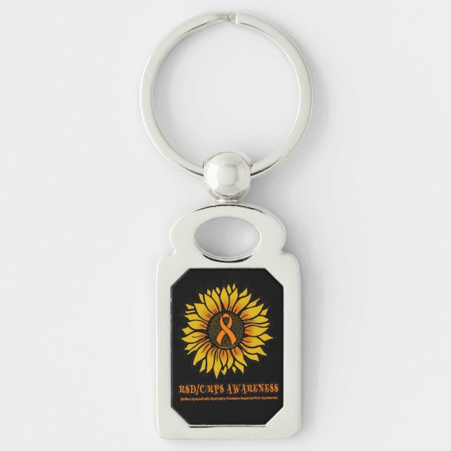 Porte-clés Sunflower/Awareness...RSD/CRPS (Devant)
