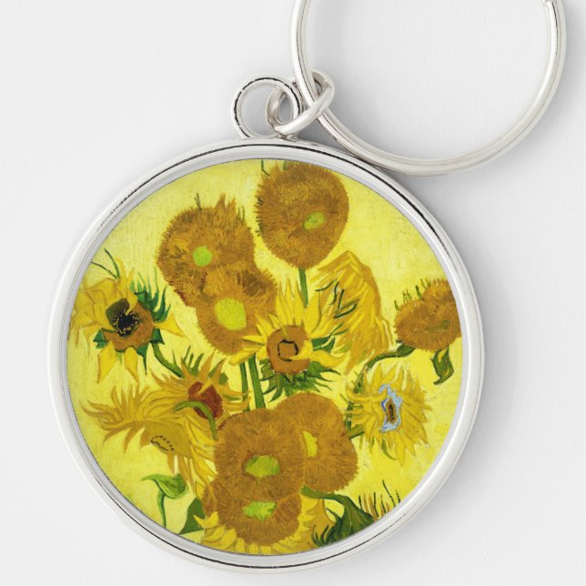 Porte-clés Sunflowers Vincent van Gogh (Devant)