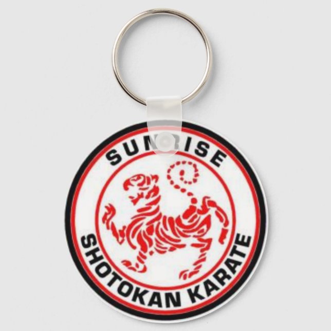 Porte-clés Sunrise Shotokan Karate Keycycles (Recto)