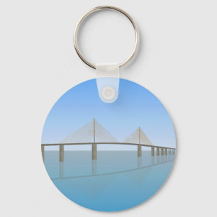 Porte-clés Sunshine Skyway Bridge : Tampa Bay :
