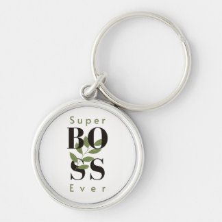 Porte-clés Super Boss Ever Porte - clé cadeau pour le meilleu