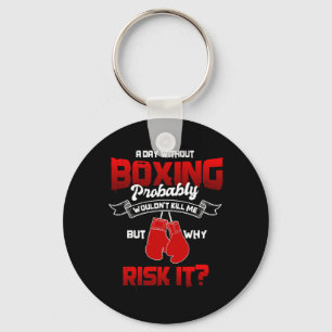 Porte-clés Super Boxe Cadeau Boxe Sport Boxe Gants Hommes W