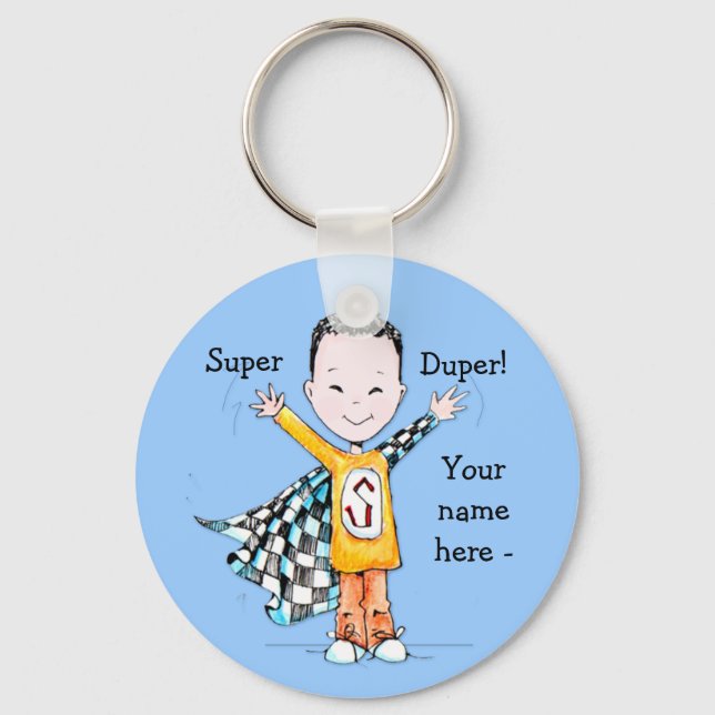Porte-clés Super Boy porte - clé ou accessoire sac à dos! (Recto)