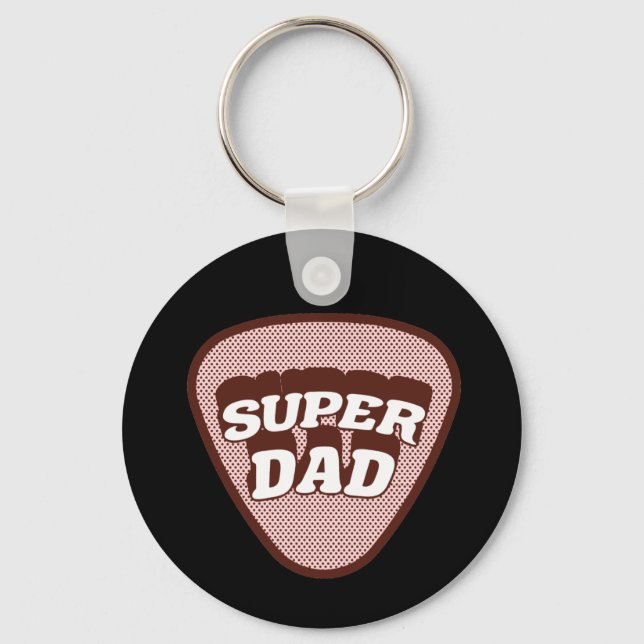 Porte-clés Super Dad  (Recto)