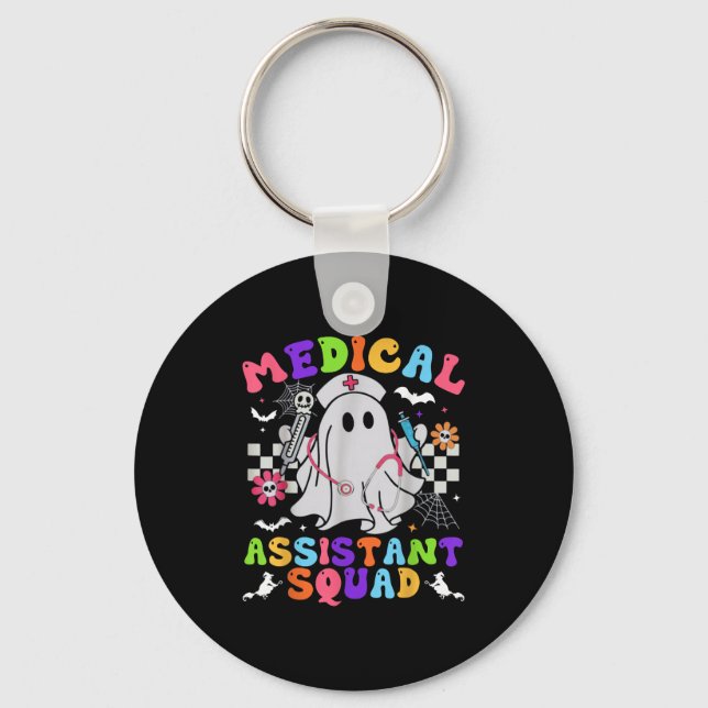 Porte-clés Super Éffrayant Médicale Istad Cute Halloween (Recto)
