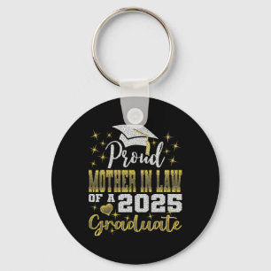Porte-clés Super Fier Mère En Droit De 2025 Diplômé Awesome