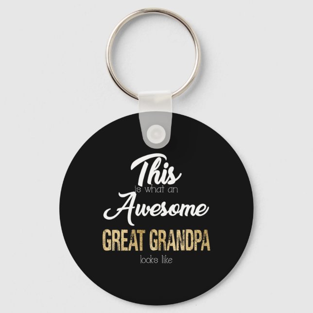 Porte-clés Super Grand Grand Papi Spécial Grand Papi (Recto)