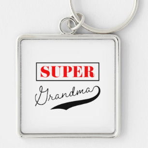Porte-clés Super grand-mère