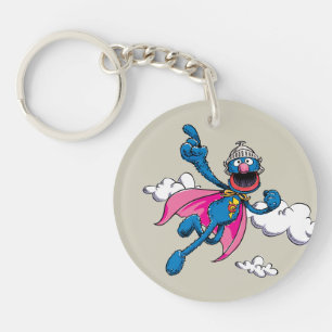 Porte-clés Super Grover vintage