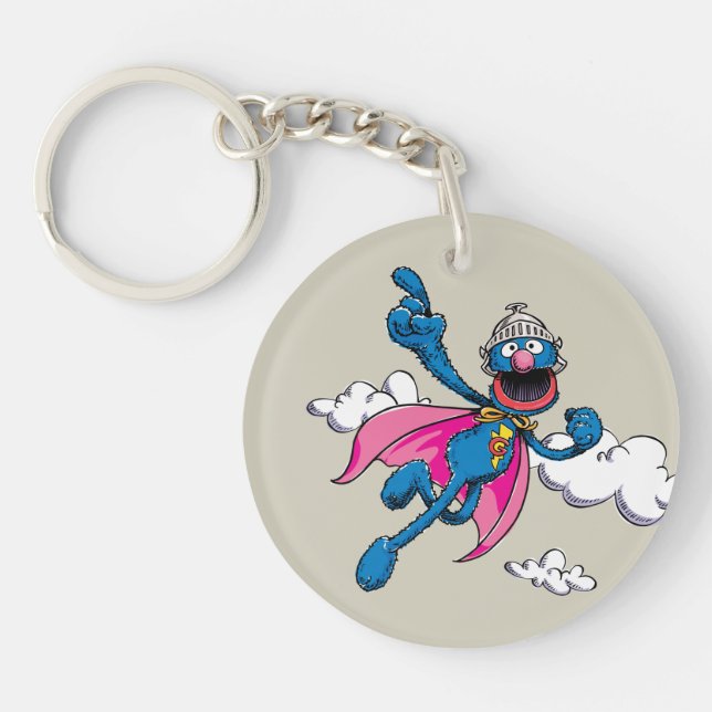Porte-clés Super Grover vintage (Devant)