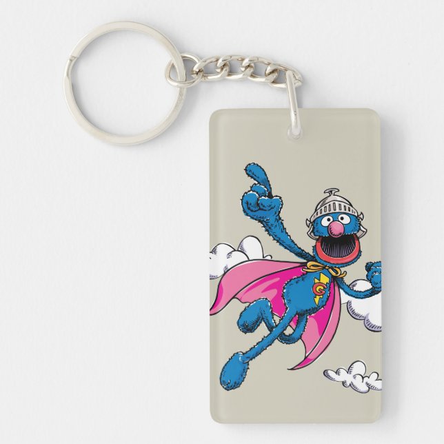 Porte-clés Super Grover vintage (Devant)