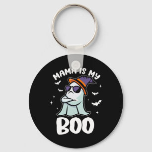 Porte-clés Super Mama Est Mon Boo Halloween Jeunes Garçons Fi