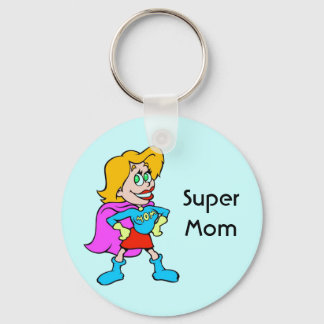 Porte-clés Super Maman