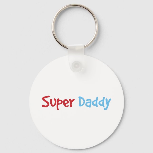Porte-clés Super papa (Recto)