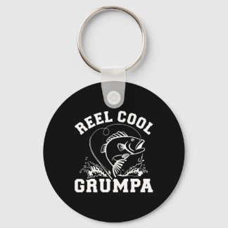 Porte-clés Super Papa Pêcheur Grincheux 