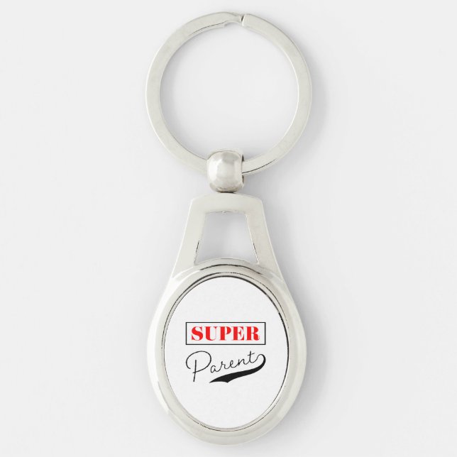 Porte-clés Super parent (Devant)