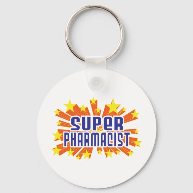 Porte-clés Super pharmacien (Recto)