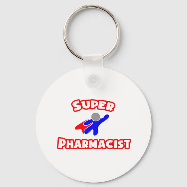 Porte-clés Super pharmacien (Recto)