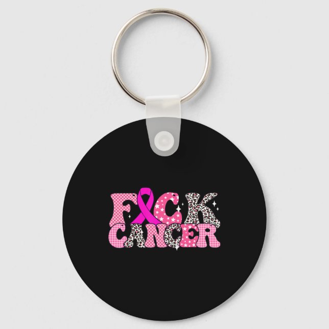 Porte-clés Super pour le cancer (Recto)