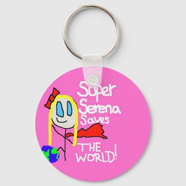Porte-clés Super Serena Keychain! (Recto)