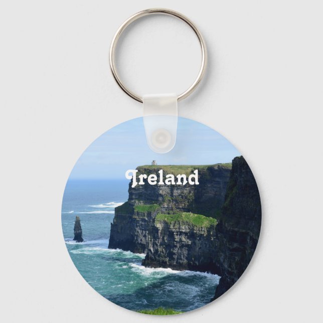 Porte-clés Superbes falaises de Moher (Recto)